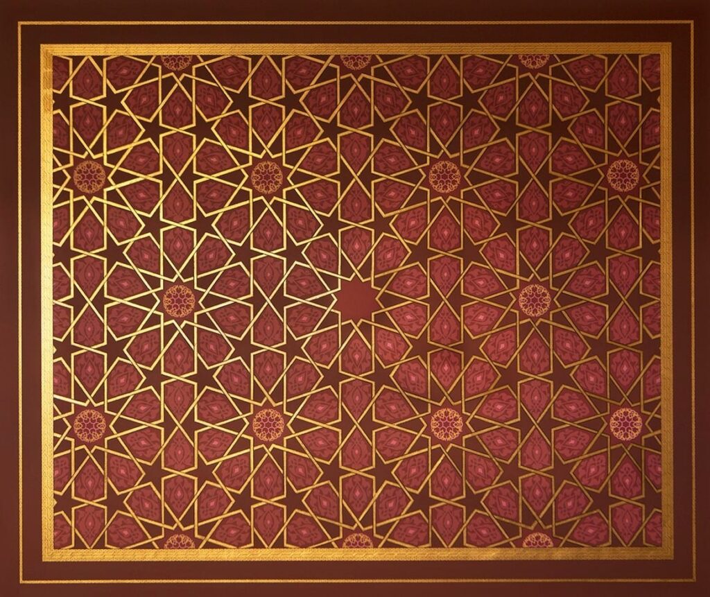 This client saw the cupola in Hall of Ambassadors at the Alcázar of Seville and fell in love.