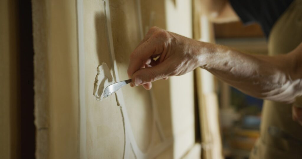 Bas-relief Sculpture Materials: Marmorino