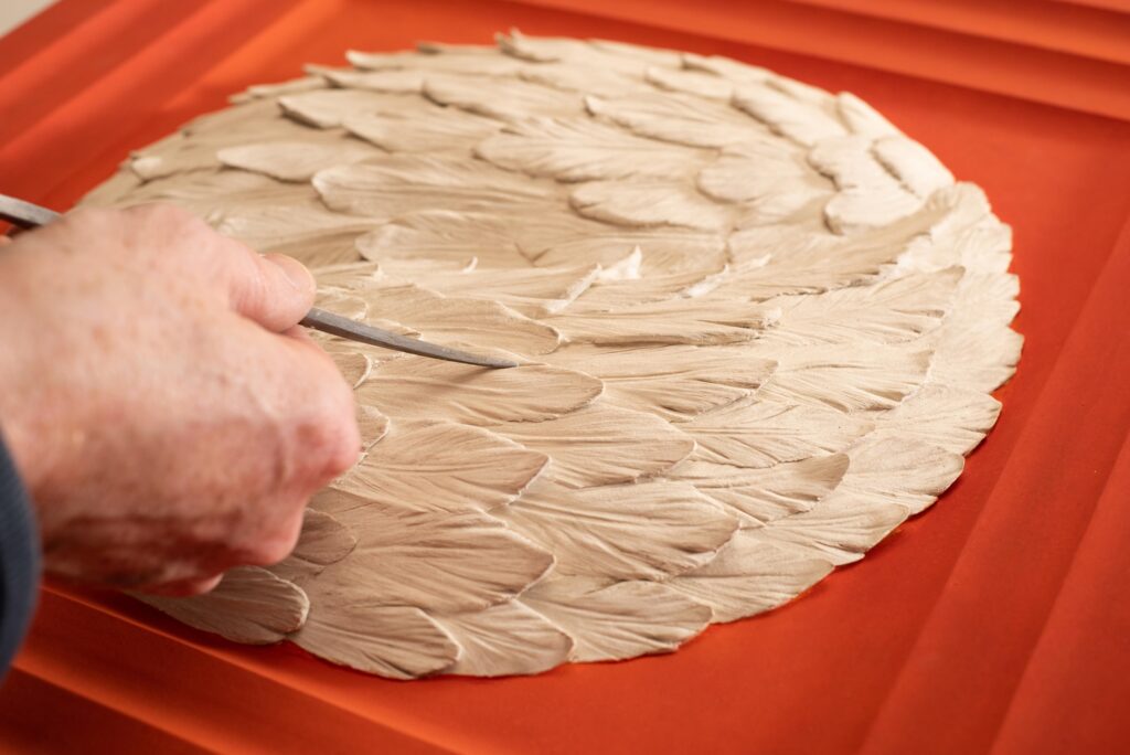 contemporary-relief-art-bacons-wings-pigmentti